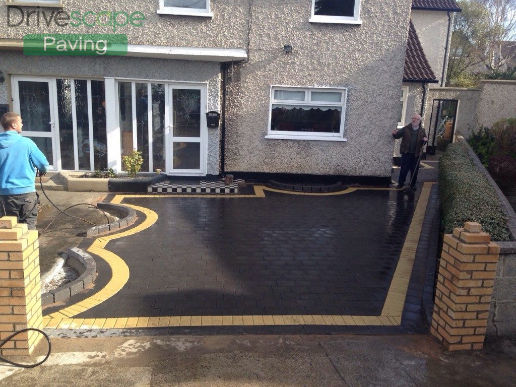 New Driveway With Block Paving in County Dublin
