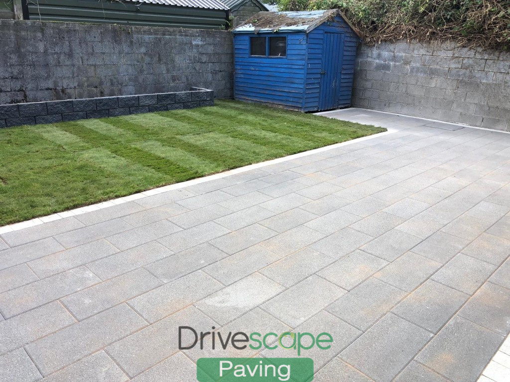 Black Granite Patio in Lucan, Dublin