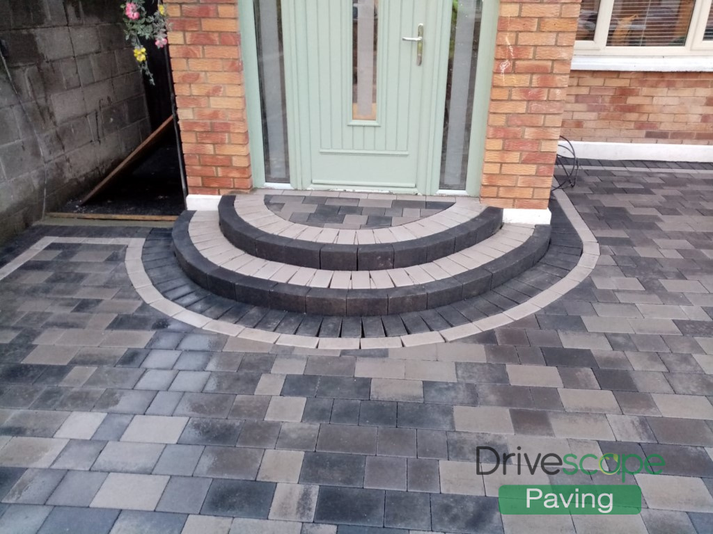 Paved Driveway with Asphalt Patio in Walkinstown, Dublin