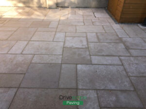 Egyptian Limestone Patio in Crumlin, Dublin