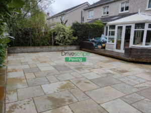 Limestone Patio in Ashford