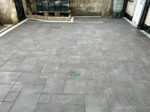 Tiered Belvedere Granite Patio in Blanchardstown, Dublin