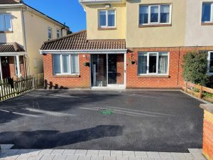 Asphalt Driveway with Silver Granite Apron in Lusk, Co. Dublin