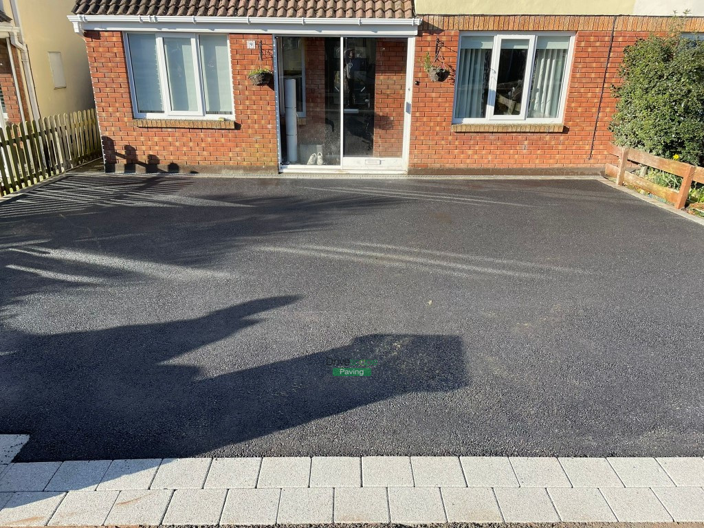Asphalt Driveway with Silver Granite Apron in Lusk, Co. Dublin