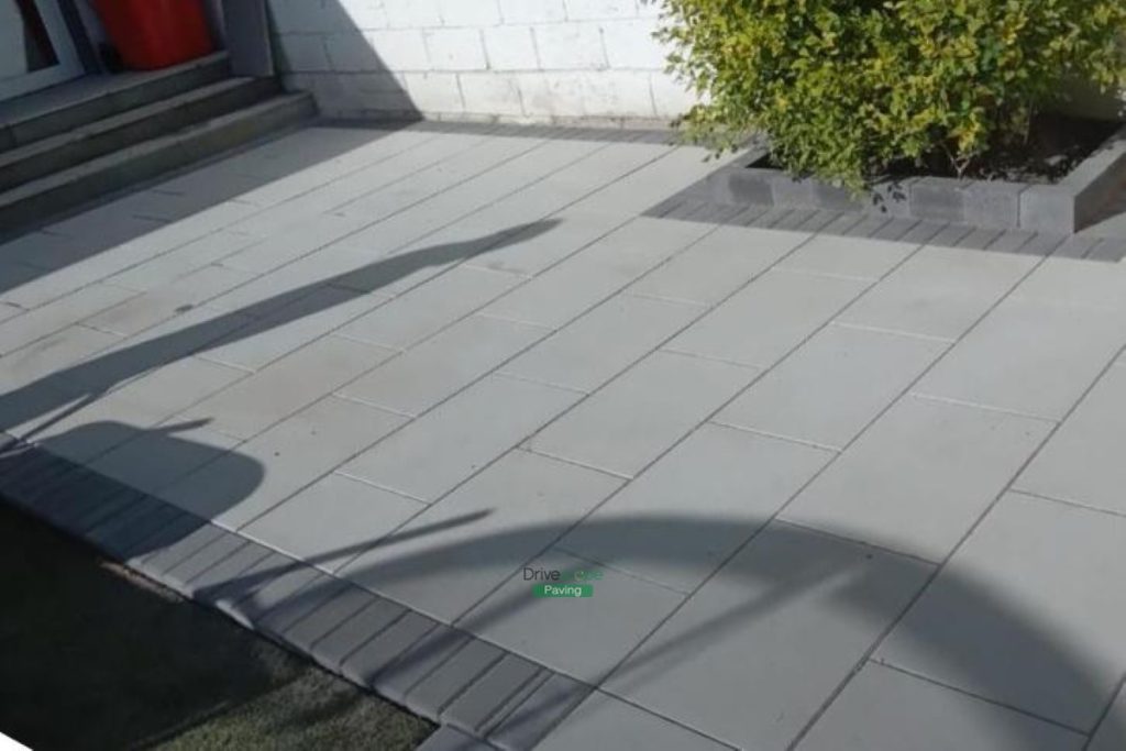 Newgrange Granite Slabbed Patio in Castleknock, Dublin