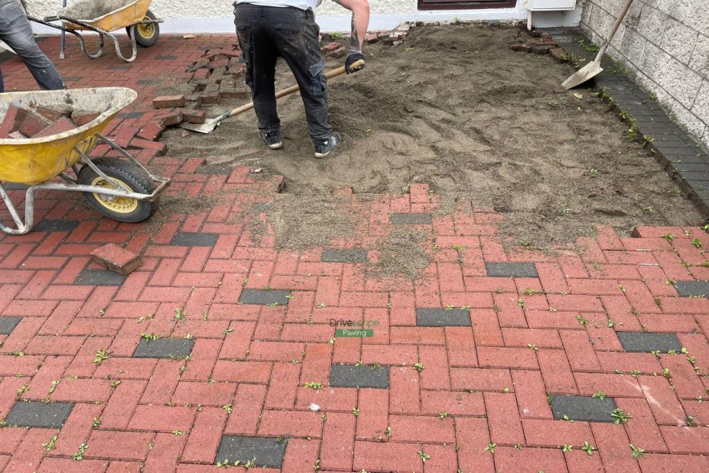 Driveway with Corrib Paving and Granite Borders in Inchicore, Dublin (2)