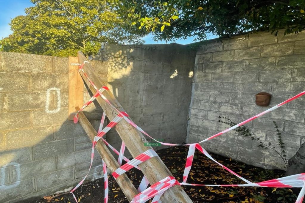 New Boundary Wall with Support Pillars in Balbriggan, Co. Dublin (3)