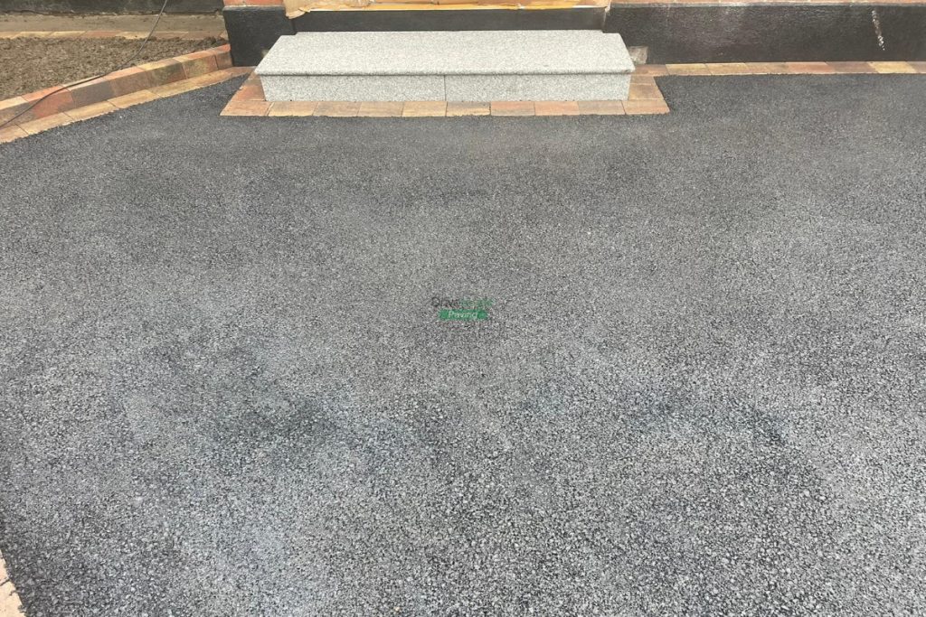 Asphalt Driveway with Granite Step and Corrib Paved Borderlines in Killester, Dublin (2)