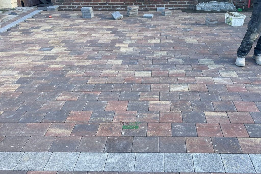 Corrib Paved Driveway with Granite Step in Marino, Dublin (2)