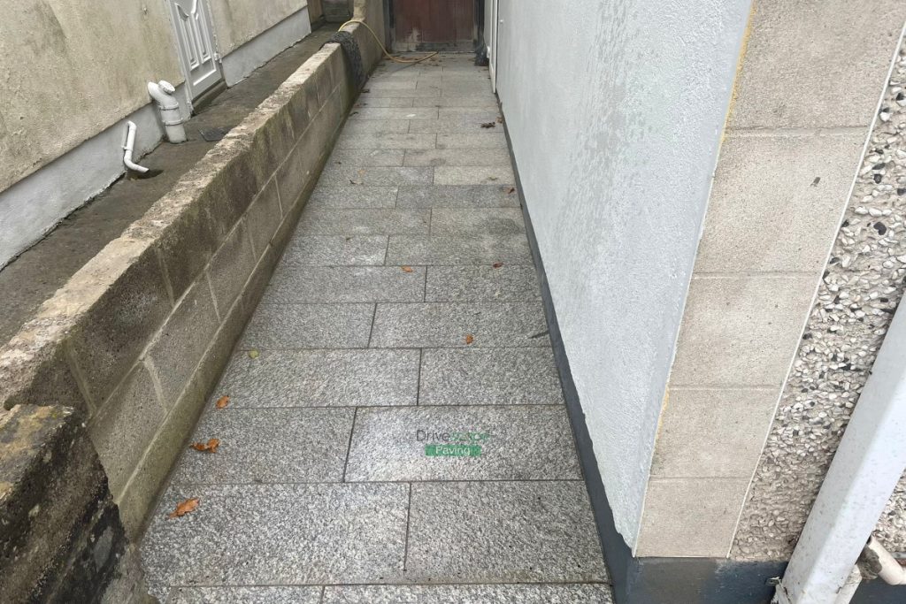 Asphalt Driveway with Granite Pathway, Apron and Border in Hartstown, Dublin (3)