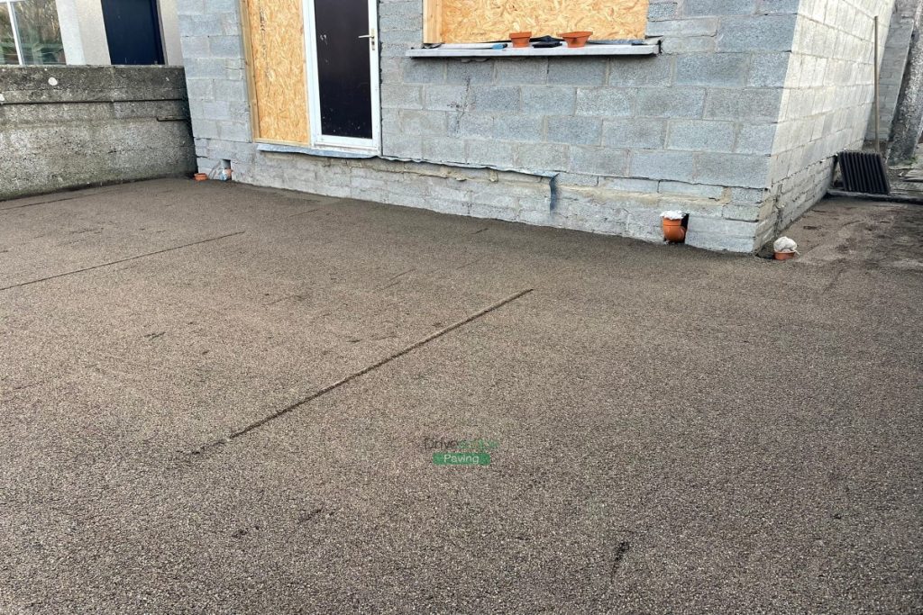Raised Patio with Rustic Mellifont Paving in Cabra, Dublin (3)