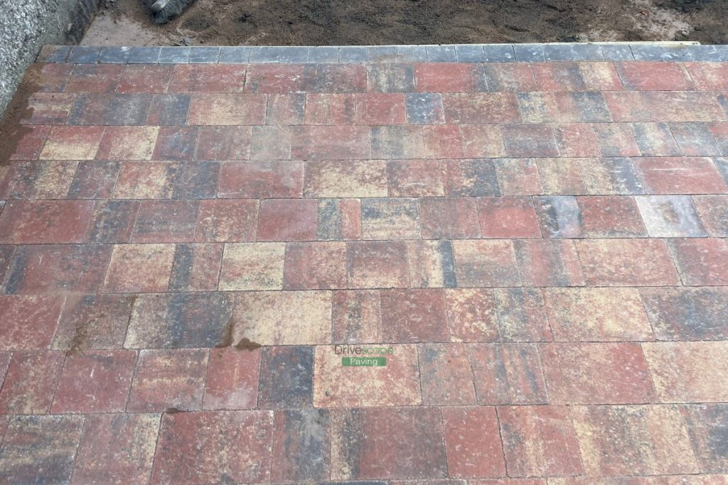 Raised Patio with Rustic Mellifont Paving in Cabra, Dublin (5)