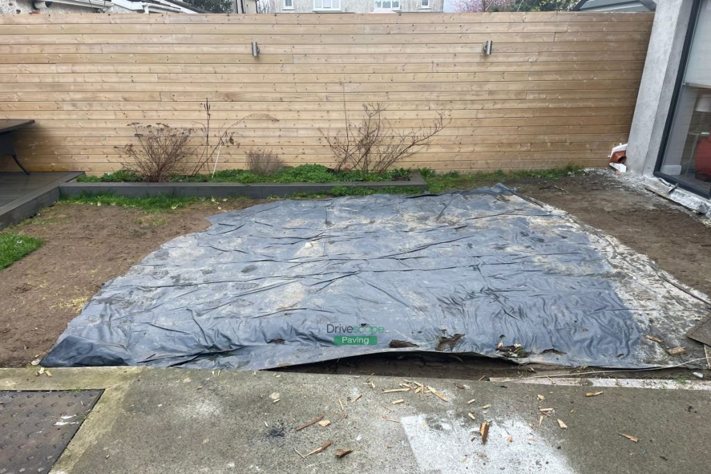 Patio with Classic Flags and Roll-On Turf in Clonee, Co. Meath (1)