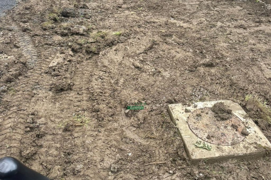 Patio with Silver Granite Slabs and Roll-On Turf in Portmarnock, Co. Dublin (2)