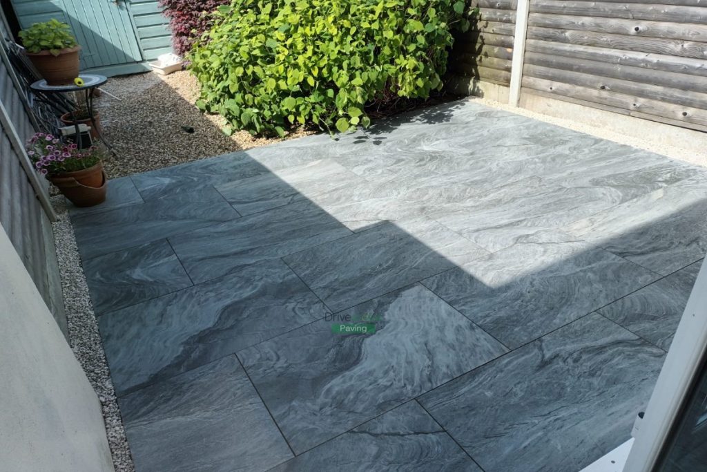 Porcelain Tiled Patio in Rathmines, Dublin