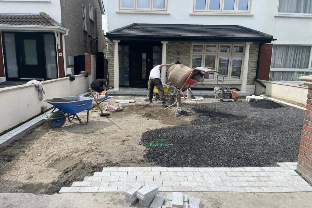 Asphalt Driveway with Granite Apron in Templeogue, Dublin (1)