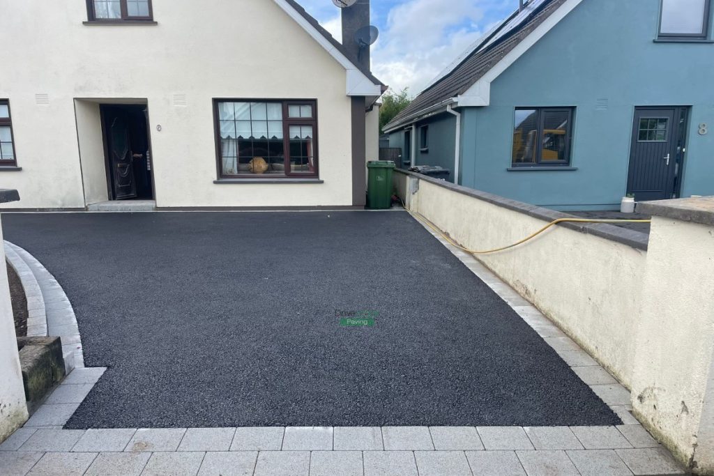 Asphalt Driveway with Silver Granite Apron and Step in Wicklow Town (2)