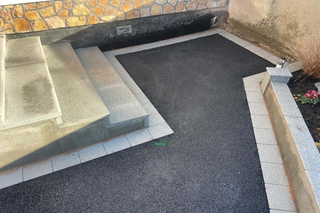 Asphalt Driveway with Silver granite Borders in Whitehall, Dublin (4)