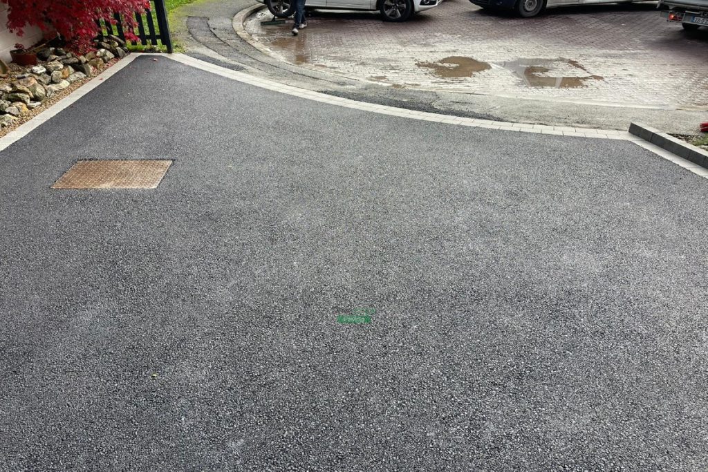 SMA Driveway with Silver Corrib Granite Border and Lismore Kerbs in Roundwood, Co. Wicklow (5)