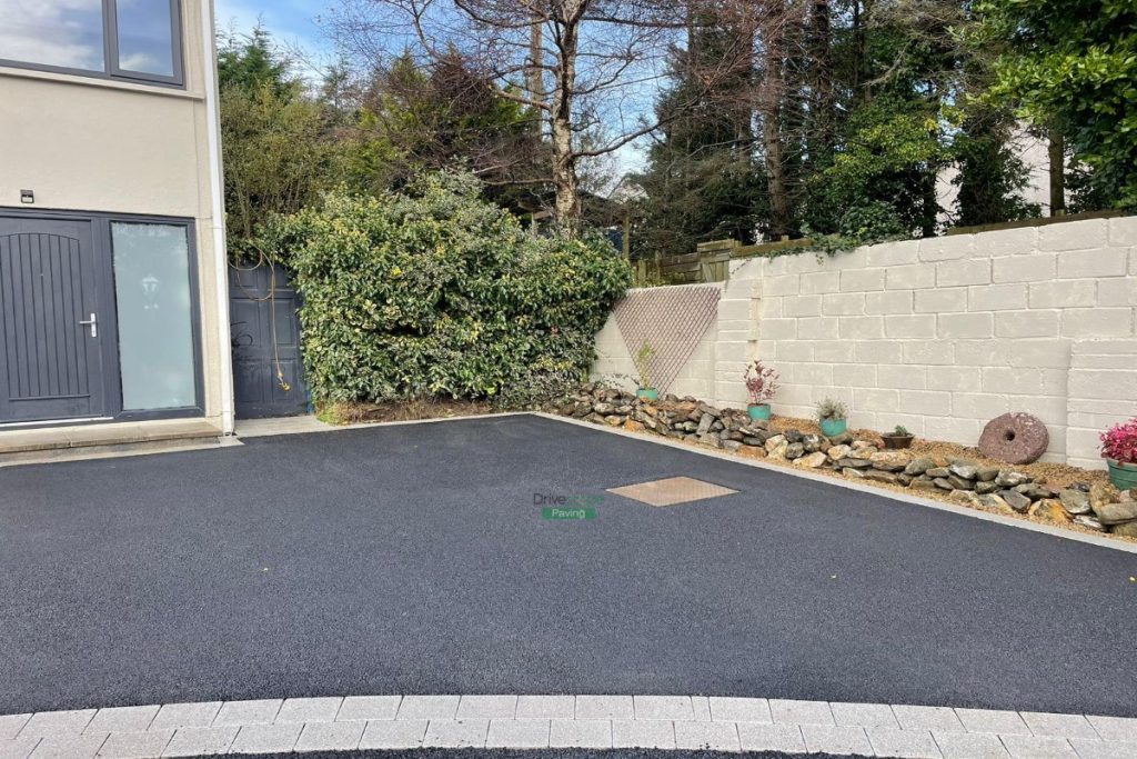 SMA Driveway with Silver Corrib Granite Border and Lismore Kerbs in Roundwood, Co. Wicklow (6)