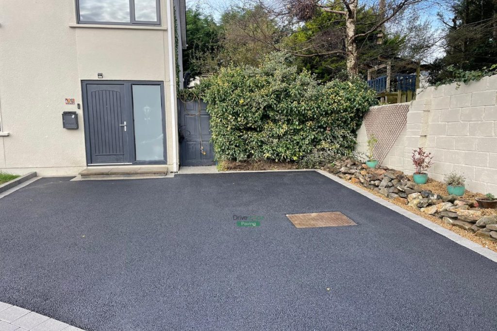 SMA Driveway with Silver Corrib Granite Border and Lismore Kerbs in Roundwood, Co. Wicklow