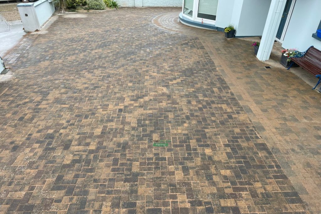 Driveway with Bracken Tegula Paving and Ballylusk Gravel in Wicklow City (9)