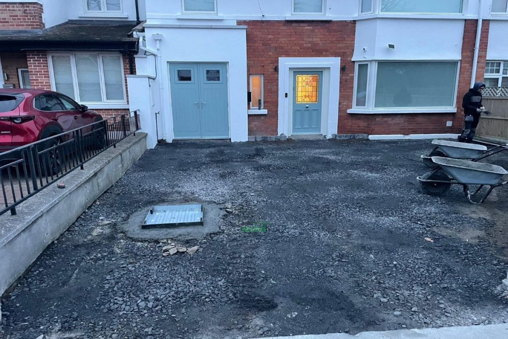 Light Brushed Concrete Driveway in Killester, Co. Dublin (3)