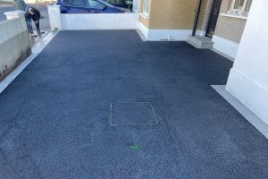 Asphalt Driveway with Corrib Border and Granite Step in Killester, Dublin (5)