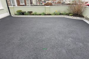 Asphalt Driveway with Granite Cobbles and Kerbs in Finglas, Dublin (5)
