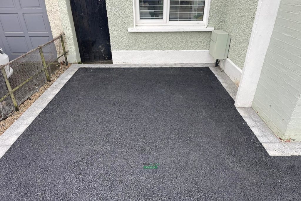Asphalt Driveway with Granite Cobbles and Kerbs in Finglas, Dublin (6)