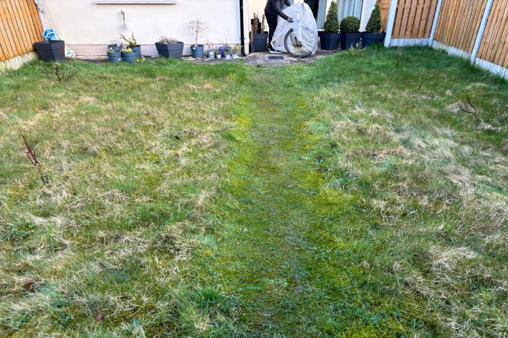 Porcelain Tiled Patio with Timber Fencing and Ashford Block Wall in Johnstown, Co. Meath (1)
