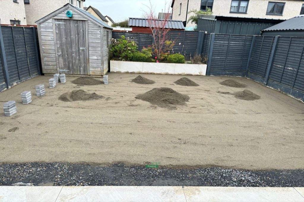 Artificial Grass Installation with Brick Border in Hansfield Wood, Dublin (1)