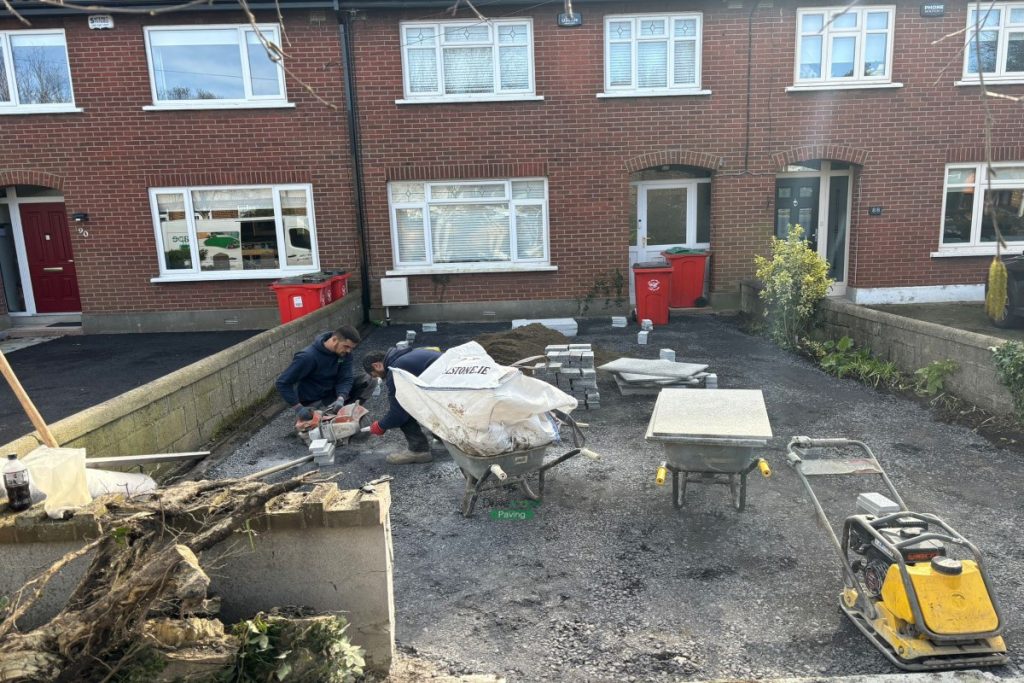 Gravelled Driveway with Granite Apron and Pathway in Clontarf, Dublin (2)