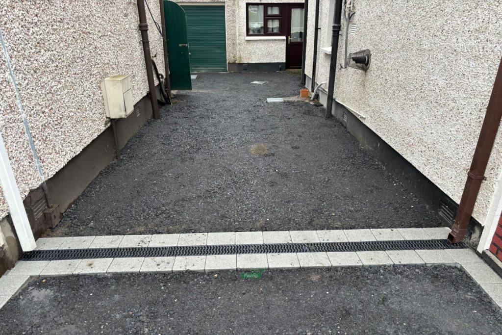 Shared Tarmac Driveway with Granite Steps and Borderlines in Santry, Dublin (2)