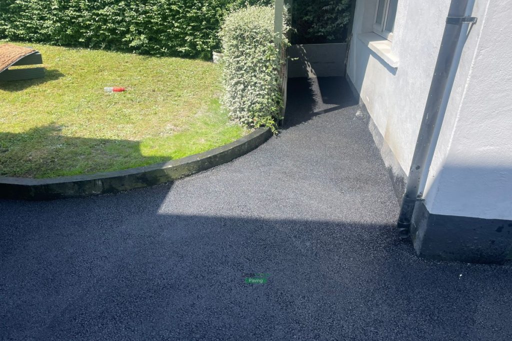 Asphalt Driveway with Granite Kerbstones and Doorstep in Baldoyle, Dublin (6)