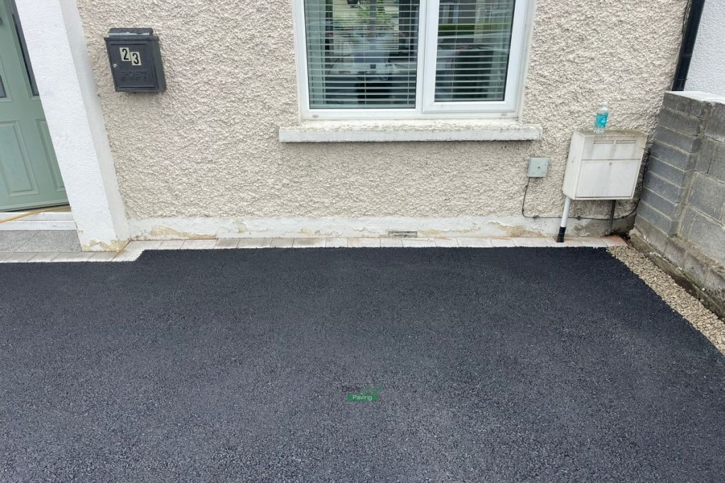 Asphalt Driveway with Silver Granite Borders in Finglas, Dublin (3)