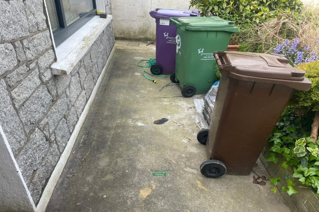 Asphalt Driveway with Silver Granite Corrib Paving, Granite Step and Flowerbeds in Santry, Dublin (3)