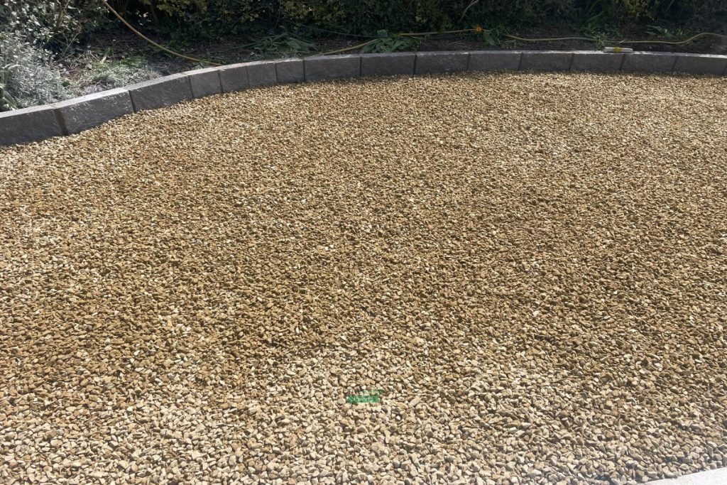 Gravelled Driveway with Cobbled Apron and Granite Pathway in Raheny, Dublin (3)