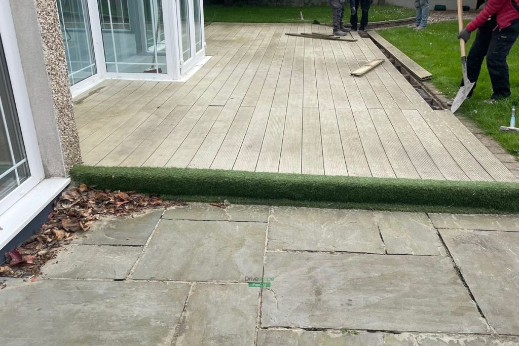 Patio with Porcelain Tiles in Donabate, Co. Dublin (1)