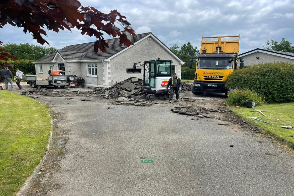 Asphalt Driveway with Drainage System in Ballyboughal, Co. Dublin (4)