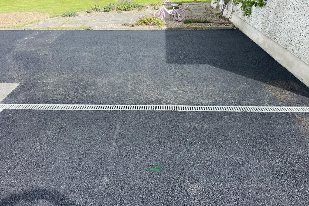 Asphalt Driveway with Drainage System in Ballyboughal, Co. Dublin (6)