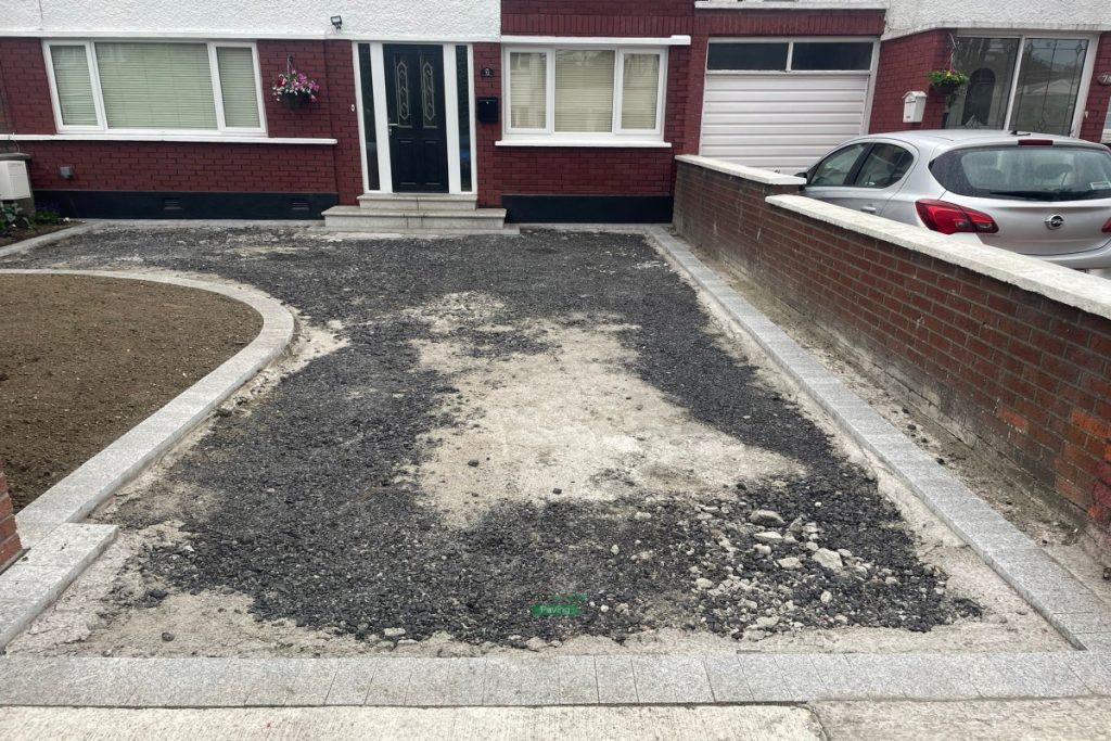 SMA Driveway with Granite Step in Santry, Dublin (1)