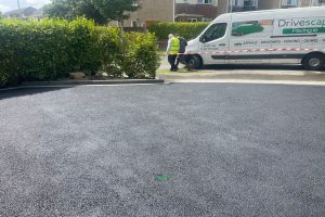Asphalt Driveway with Silver Granite Borders and Natural Kerbs in Swords, Dublin (7)