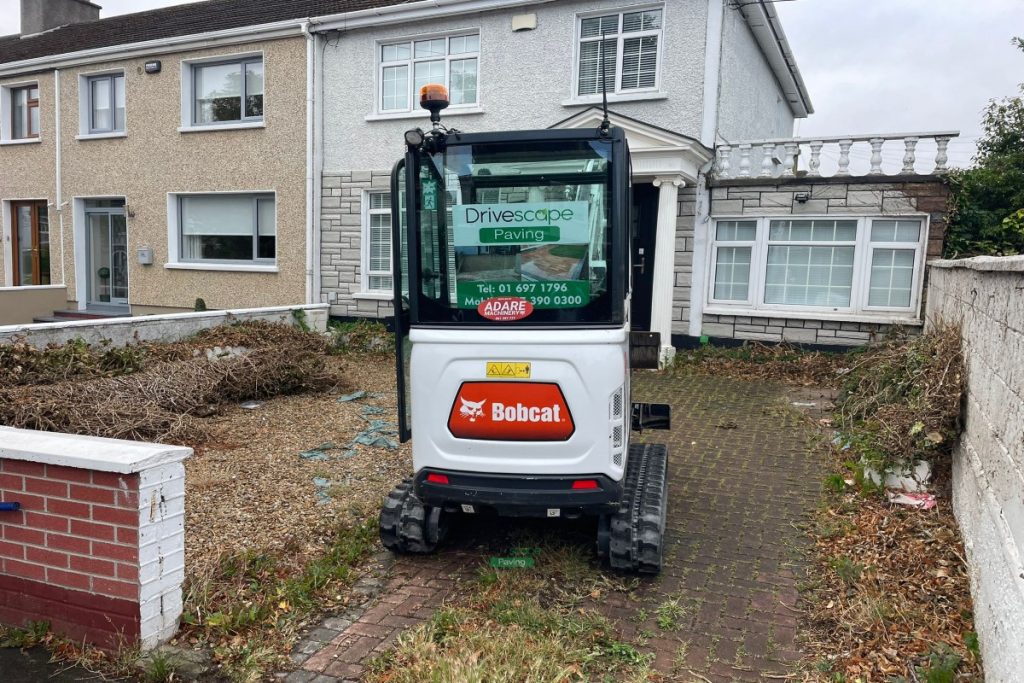 Asphalt Driveway with Silver Granite Border and Double Step in Artane, Dublin (1)