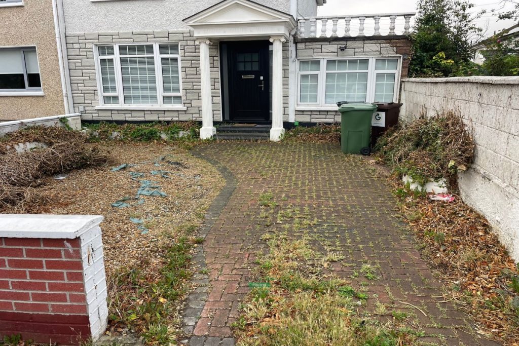 Asphalt Driveway with Silver Granite Border and Double Step in Artane, Dublin (2)