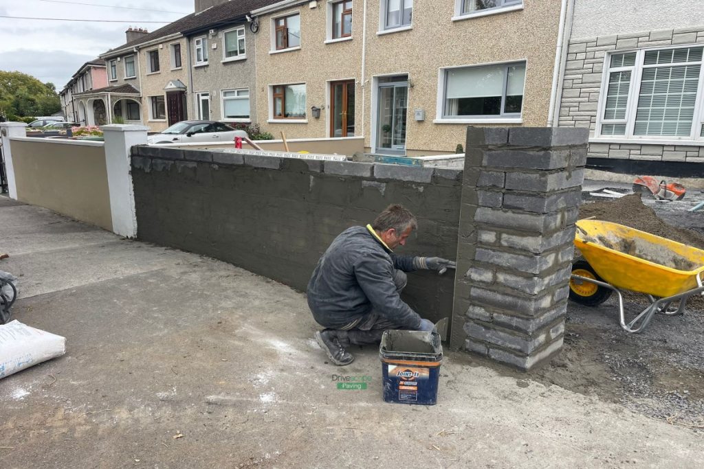 Asphalt Driveway with Silver Granite Border and Double Step in Artane, Dublin (3)