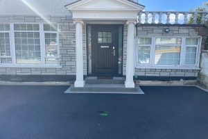 Asphalt Driveway with Silver Granite Border and Double Step in Artane, Dublin (8)