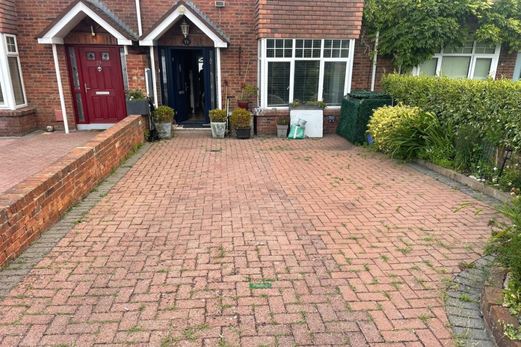 Driveway with Imprinted Concrete Design in Clontarf, Dublin (1)