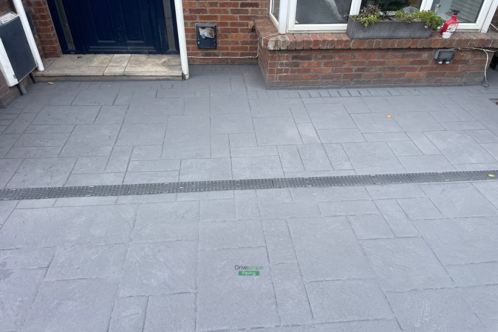 Driveway with Imprinted Concrete Design in Clontarf, Dublin (5)
