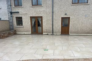 Porcelain Tiled Patio with Granite Cobblestones in Newbridge, Co. Kildare (3)